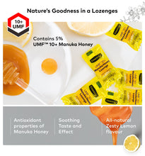 Load image into Gallery viewer, Manuka Honey Lozenges-Lemon & Honey 40s