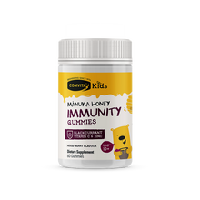 Load image into Gallery viewer, Comvita UMF 10+ Manuka Honey Immunity Gummies (Blackcurrant, Vitamin C & Zinc)
