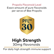Load image into Gallery viewer, Immune Bee™ Propolis High Strength 1-A-Day PFL30, 30 Veg Capsules
