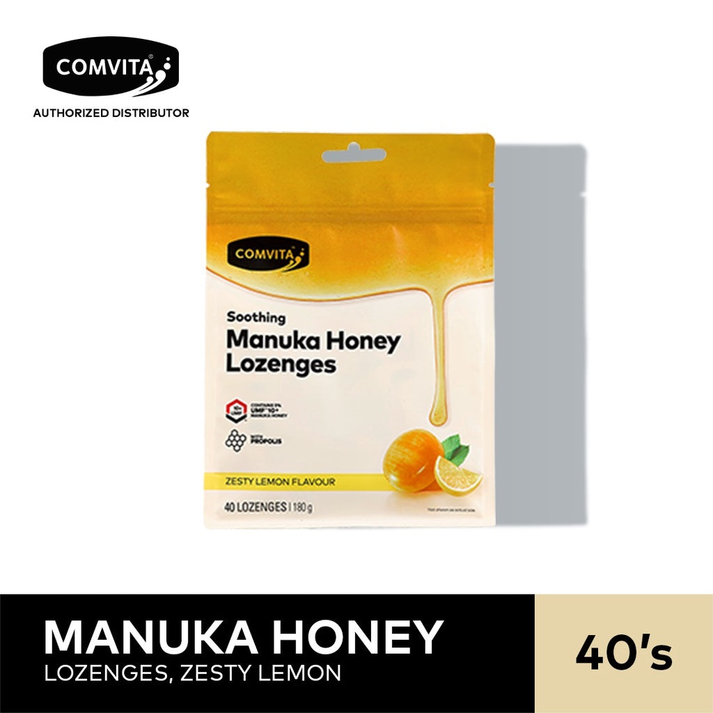 Manuka Honey Lozenges-Lemon & Honey 40s