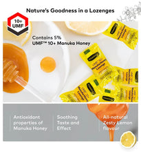 Load image into Gallery viewer, Comvita Manuka Honey Drops- Lemon &amp; Honey, 10s
