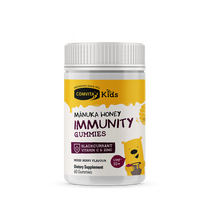 Load image into Gallery viewer, Comvita UMF 10+ Manuka Honey Immunity Gummies (Blackcurrant, Vitamin C &amp; Zinc)
